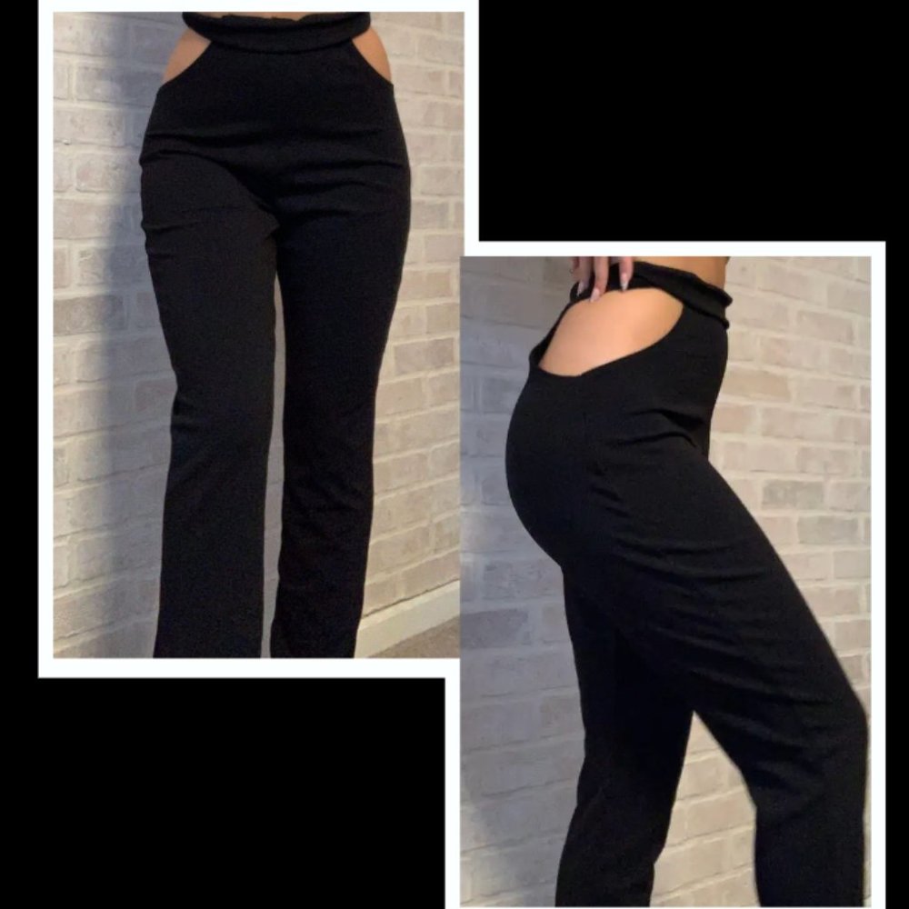 Missguided misguided cut out pants